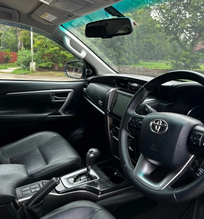 Fortuner for rent in Chandigarh
