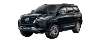 Fortuner for rent in Chandigarh with automatic transmission