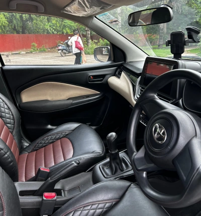 Toyota Glanza rental Chandigarh – book fuel-efficient hatchback