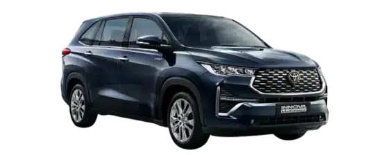 Toyota Hycross rental in Chandigarh with flexible booking options
