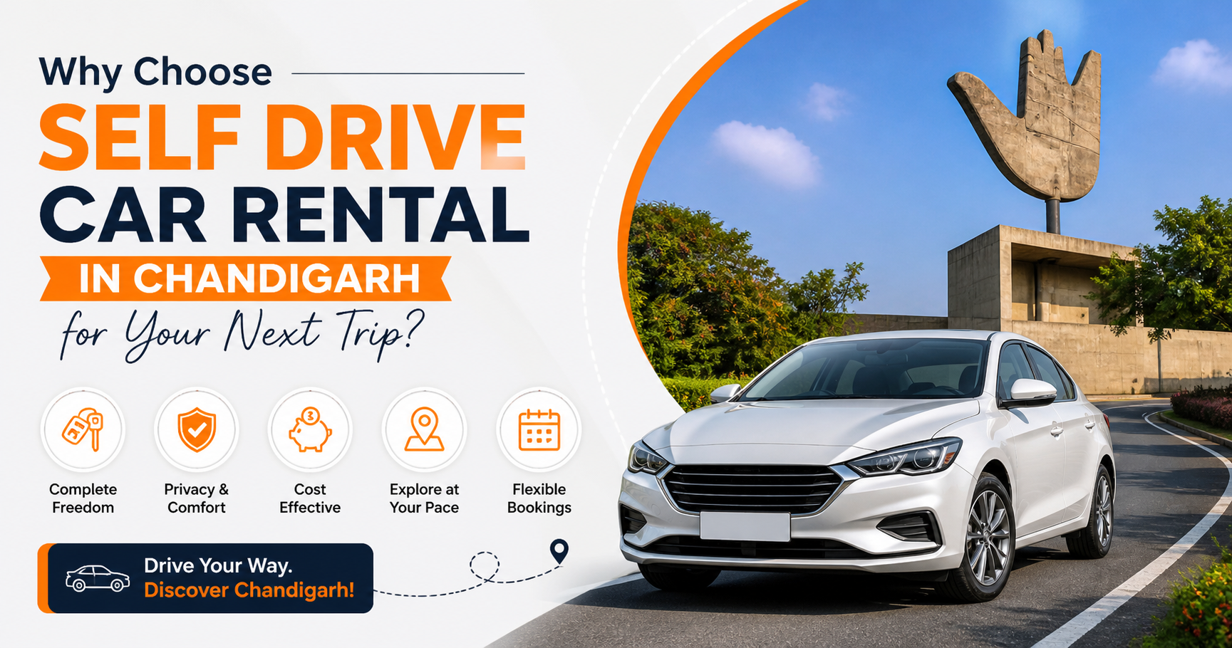 Self Drive Car Rental in Chandigarh
