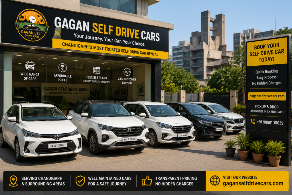 Factors to Select Car Rental Service Provider in Chandigarh | Gagan Self Drive Cars